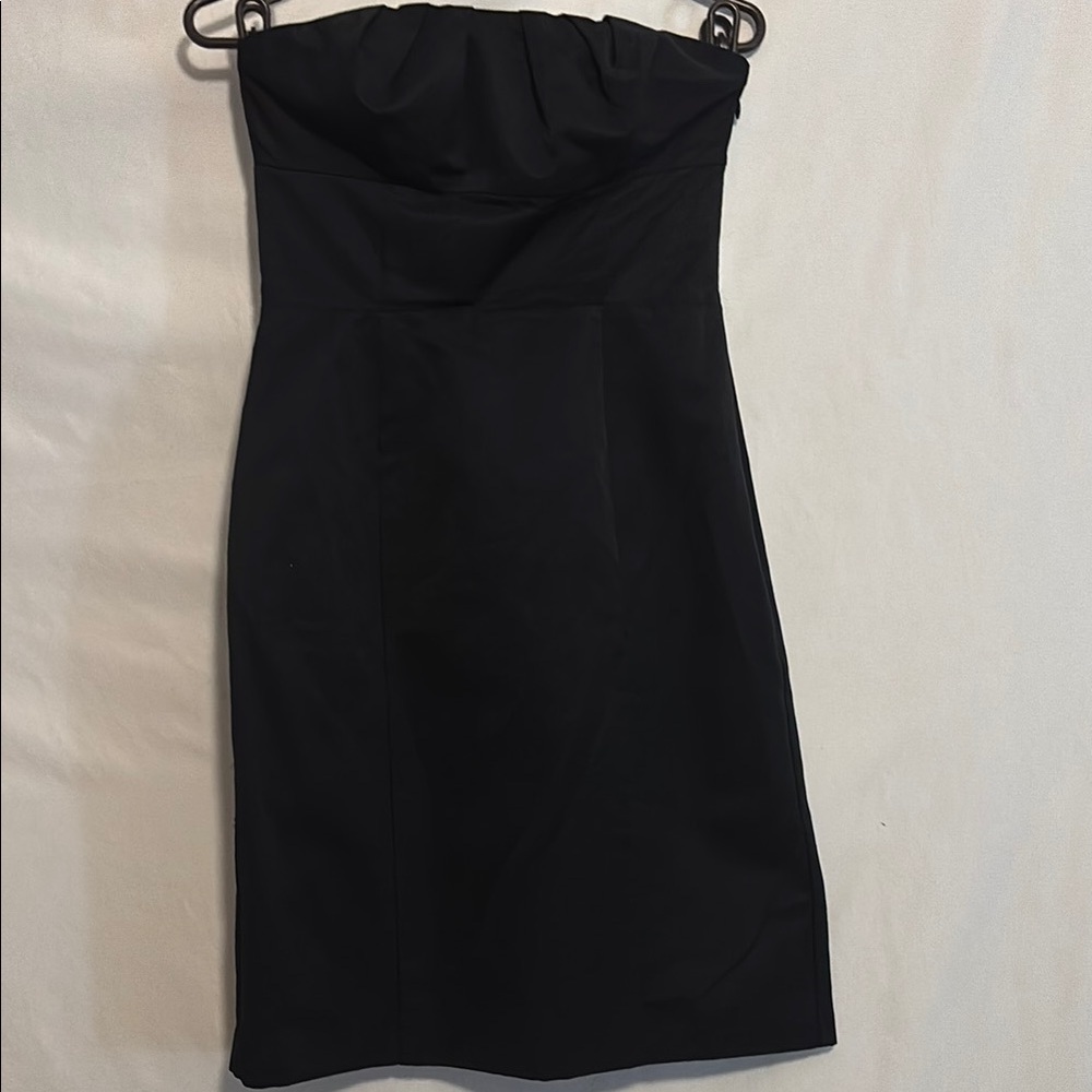 The Limited Black Strapless Bodycon Dress Cocktail